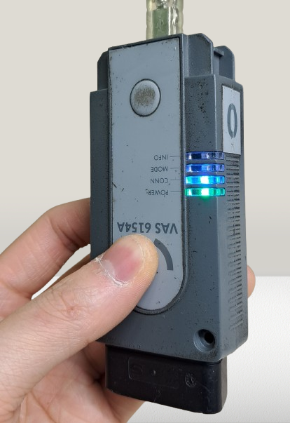 ACTIA VAS6154A auton vikakoodinlukulaite OBD huolto ja korjaus